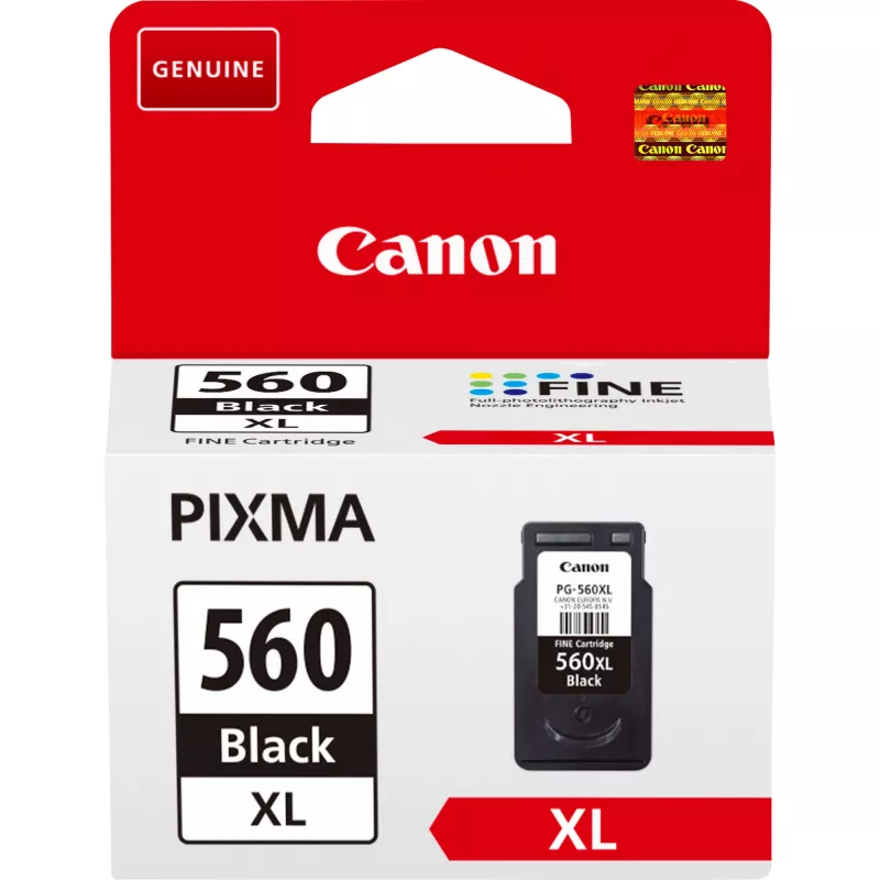 Canon PG-560XL High Yield musta mustekasetti