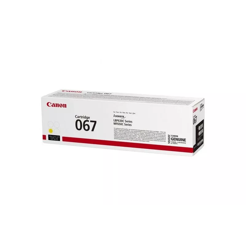 Canon 067 värikasetti 1 kpl alkuperäinen keltainen