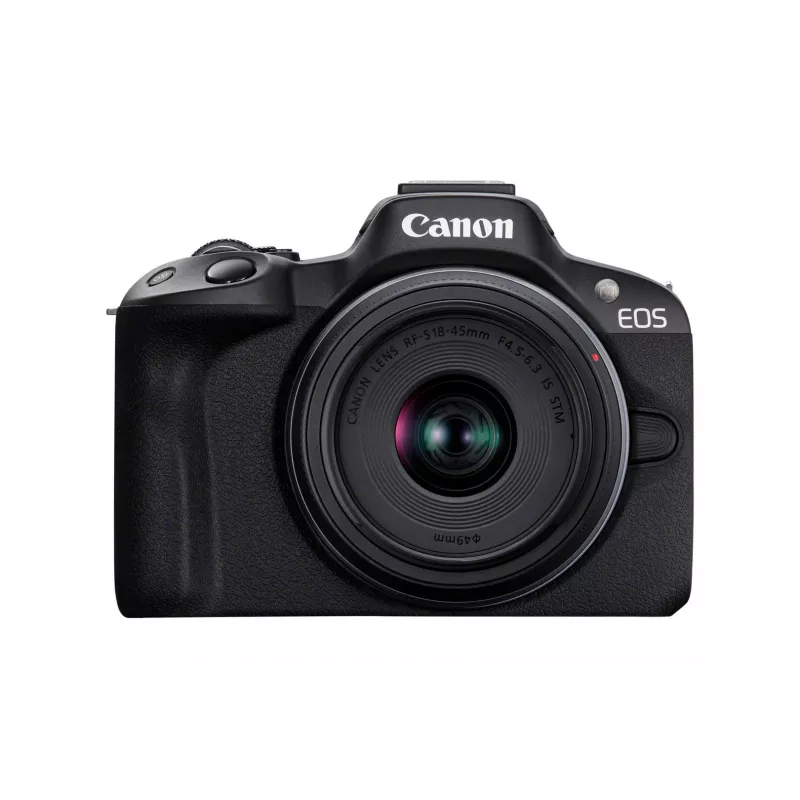 Peilitön kamera Canon EOS R50 musta 24,2 MP 4K-video