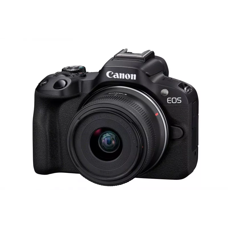 Peilitön kamera Canon EOS R50 musta 24,2 MP 4K-video
