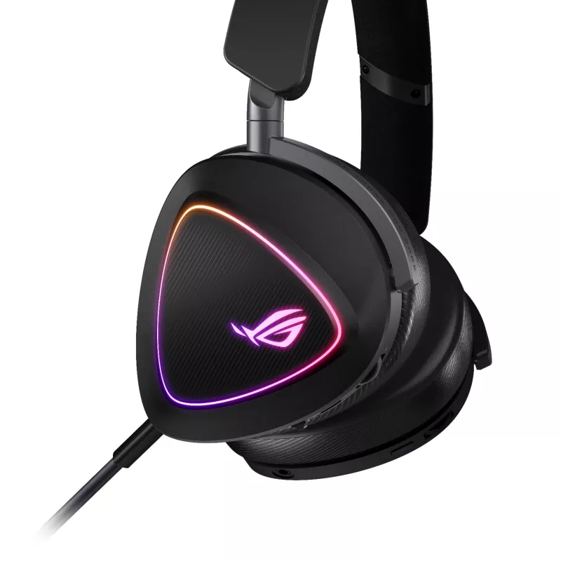 ASUS ROG DELTA II headset johdollinen & johdoton panta peli USB Type-C Bluetooth musta