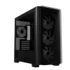 ASUS A23 PLUS TG ARGB musta, PC, musta, micro ATX, Mini-ITX, monivärinen, 16,5 cm, 38 cm