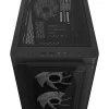 ASUS A23 PLUS TG ARGB musta, PC, musta, micro ATX, Mini-ITX, monivärinen, 16,5 cm, 38 cm