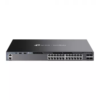 TP-Link Omada 24-porttinen Gigabit pinottava L3 hallittava kytkin 4 10G paikalla