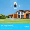 TP-Link Tapo Outdoor Pan/Tilt Security WiFi -kamera, IP-valvontakamera, sisä- ja ulkokäyttöön, langaton, Amazon Alexa & Google Assistant, sisäkäyttöön, CE, FCC, RoHS, RCM