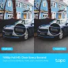 TP-Link Tapo Outdoor Pan/Tilt Security WiFi -kamera, IP-valvontakamera, sisä- ja ulkokäyttöön, langaton, Amazon Alexa & Google Assistant, sisäkäyttöön, CE, FCC, RoHS, RCM