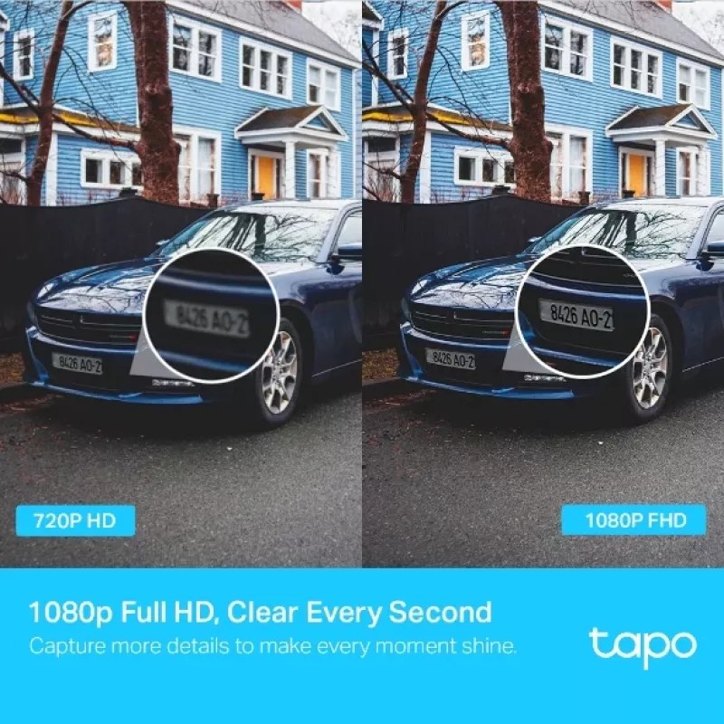 TP-Link Tapo Outdoor Pan/Tilt Security WiFi -kamera, IP-valvontakamera, sisä- ja ulkokäyttöön, langaton, Amazon Alexa & Google Assistant, sisäkäyttöön, CE, FCC, RoHS, RCM
