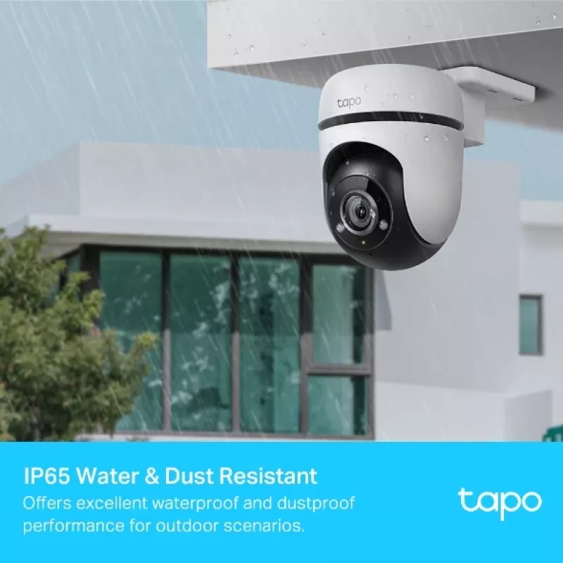 TP-Link Tapo Outdoor Pan/Tilt Security WiFi -kamera, IP-valvontakamera, sisä- ja ulkokäyttöön, langaton, Amazon Alexa & Google Assistant, sisäkäyttöön, CE, FCC, RoHS, RCM