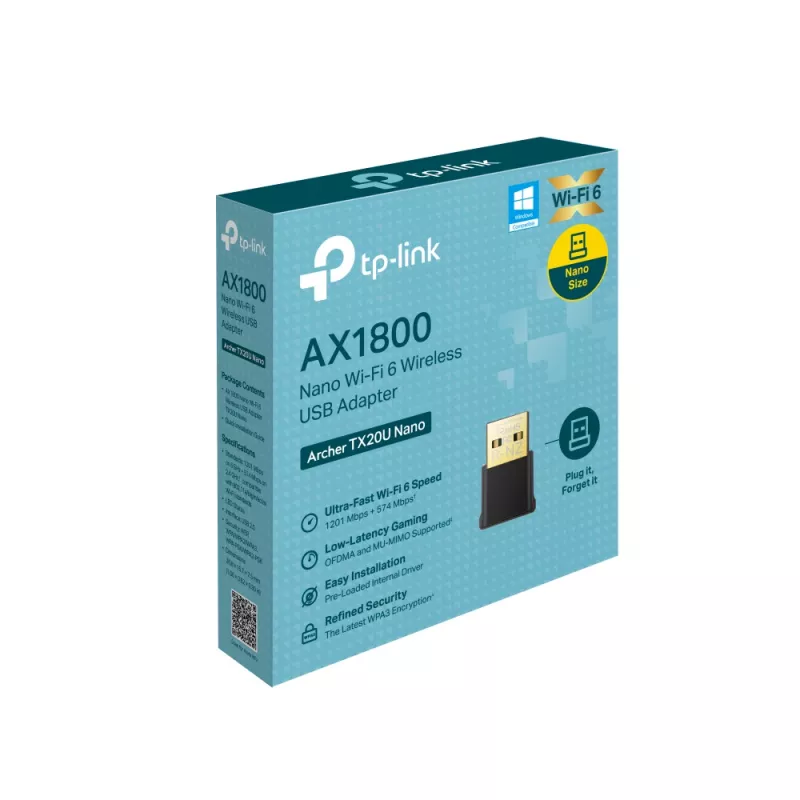 TP-Link Archer AX1800 Nano Wi-Fi 6 WLAN-USB-adapteri
