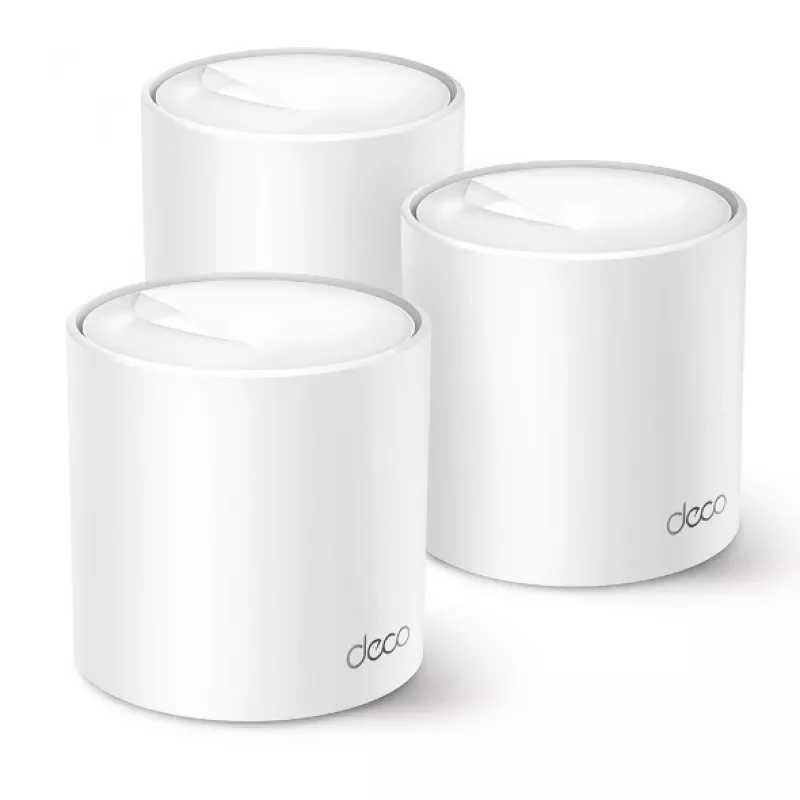 TP-Link AX3000 Whole Home Mesh WiFi 6 -järjestelmä, 3 kpl:n pakkaus