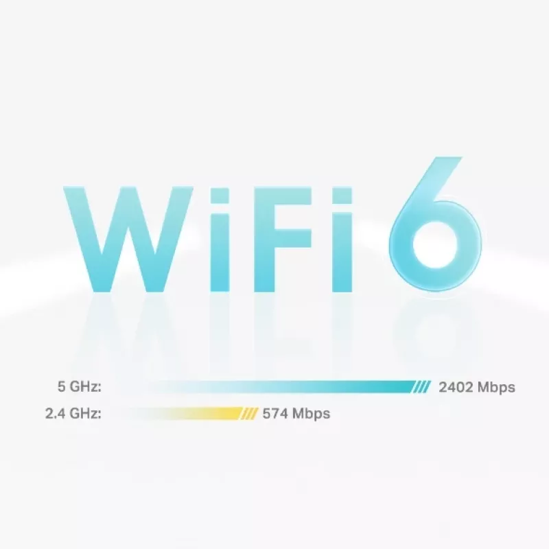 TP-Link AX3000 Whole Home Mesh WiFi 6 -järjestelmä, 3 kpl:n pakkaus