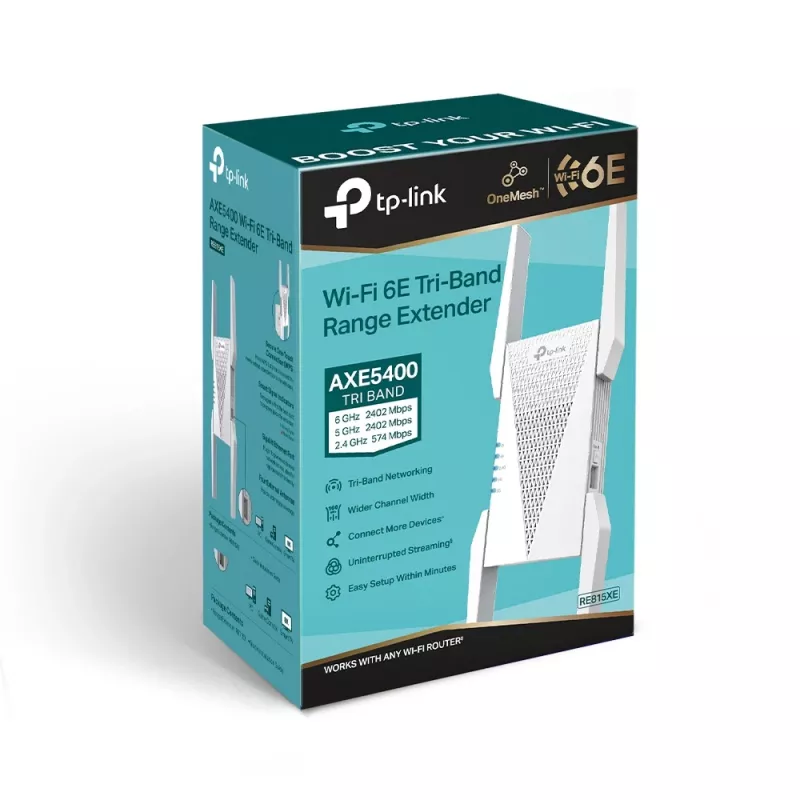 TP-Link AXE5400 Mesh Wi-Fi 6E -verkonlaajennin