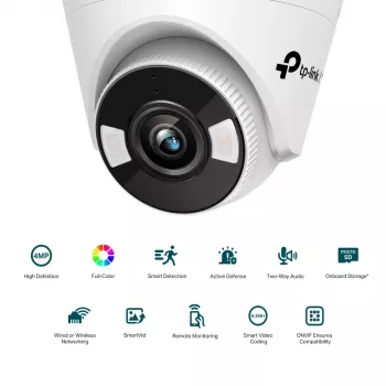 TP-Link VIGI C440(2.8mm) Turret IP-valvontakamera sisä- ja ulkokäyttöön 2560 x 1440 pikseliä katto