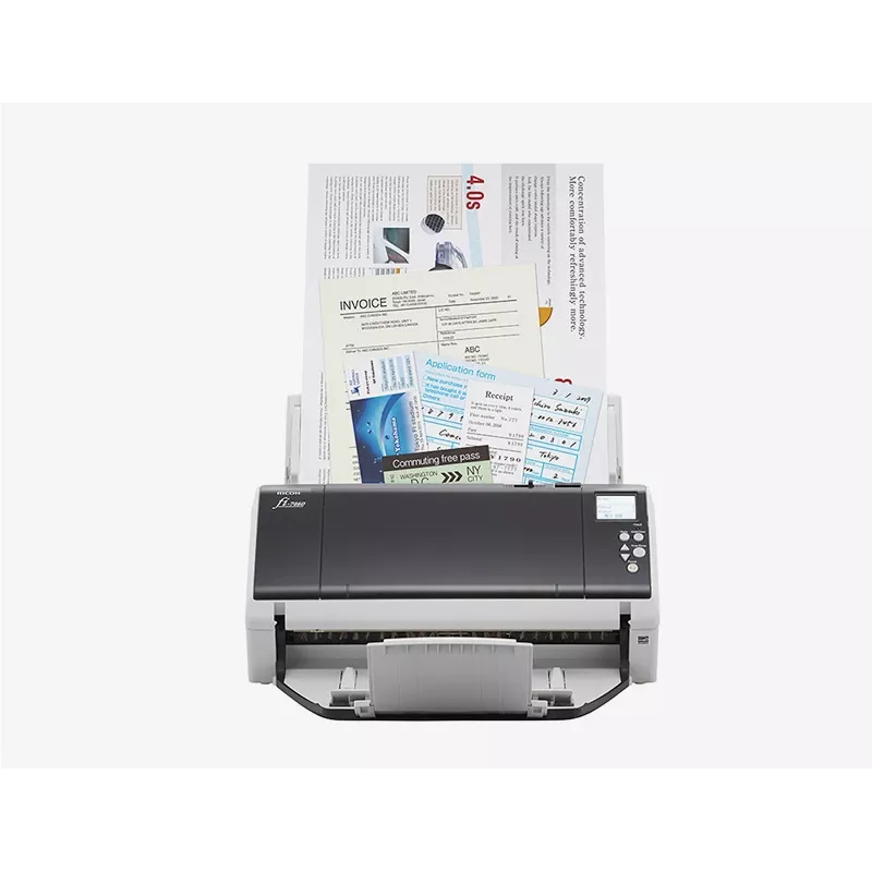 Ricoh fi-7460 ADF + syöttöskanneri 600 x 600 DPI A3 harmaa, valkoinen
