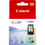 Canon CL-511 Tri-Colour mustepatruuna – syaani, magenta, keltainen