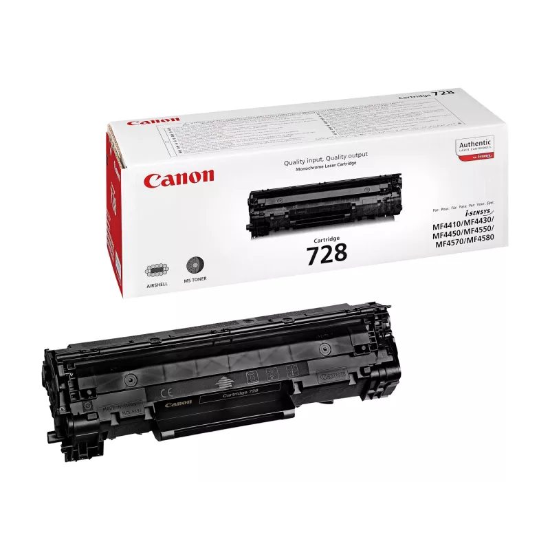 Canon 728 värikasetti, 2100 sivua, musta, 1 kpl