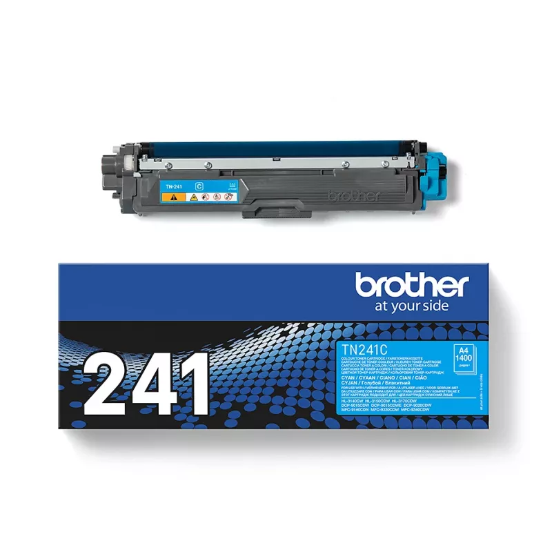 Brother TN-241C värikasetti 1 kpl alkuperäinen syaani