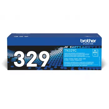 Värikasetti Brother TN-329 TN329 syaani 3000 sivua