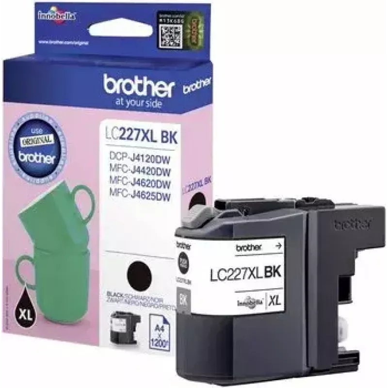 Brother LC-227XLBK mustepatruuna 1 kpl alkuperäinen musta