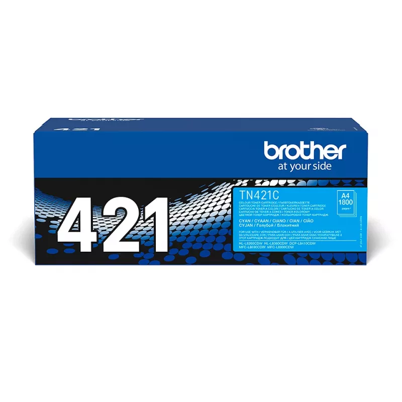 Brother TN-421C värikasetti 1 kpl alkuperäinen syaani