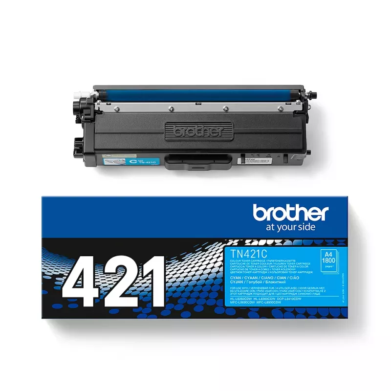 Brother TN-421C värikasetti 1 kpl alkuperäinen syaani