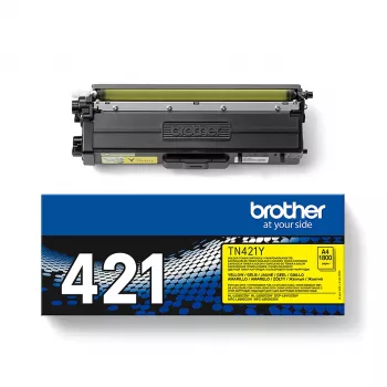 Brother TN-421Y värikasetti 1 kpl alkuperäinen keltainen