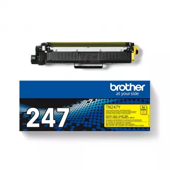 Brother TN-247Y värikasetti 1 kpl alkuperäinen keltainen