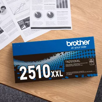 Brother TN-2510XL värikasetti musta, 3000 sivua