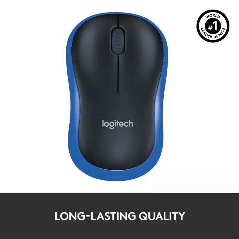 LOGITECH Wireless Mouse M185 sininen