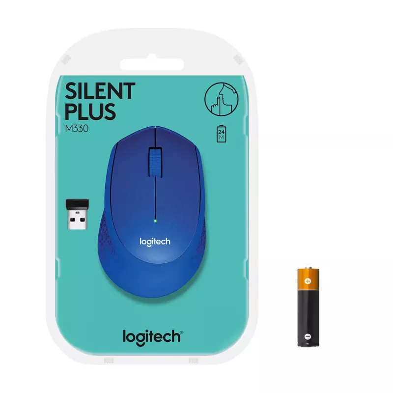 Hiiri Logitech M330 SILENT PLUS RF Wireless