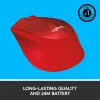 LOGITECH M330 Silent Plus punainen
