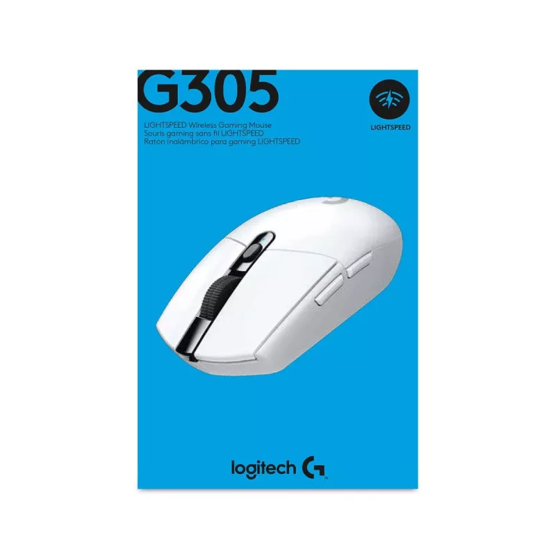 LOGITECH G305 Lightspeed langaton pelihiiri valkoinen