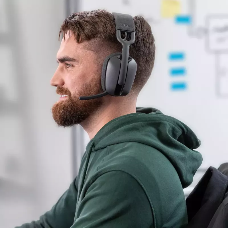 LOGITECH kuulokemikrofoni – Zone Vibe 100 – langaton – Bluetooth – grafiitti