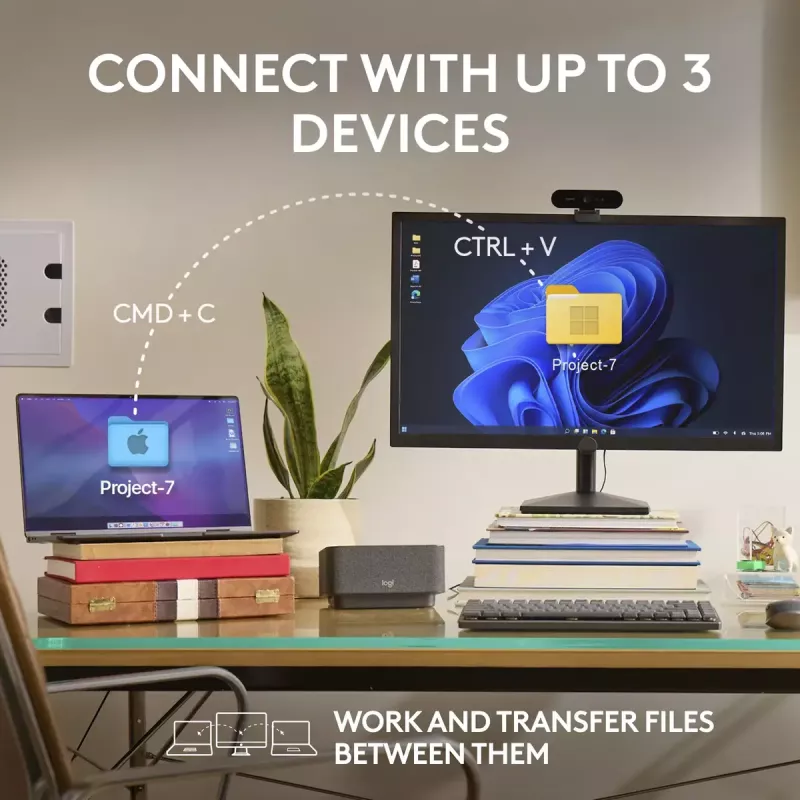 Hiiri Logitech MX Anywhere 3S RF langaton + Bluetooth