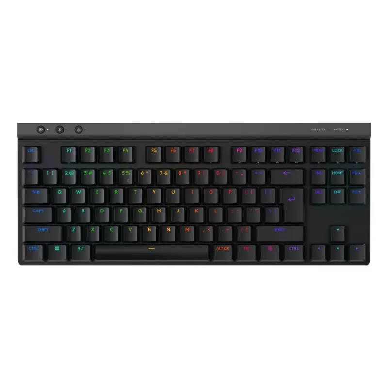 Näppäimistö Logitech G G515 pelikäyttöön USB RF langaton Bluetooth QWERTY US International musta