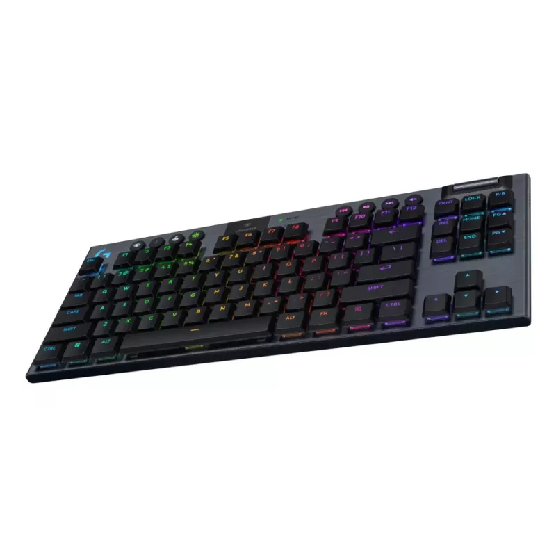 Logitech G G915 X LIGHTSPEED näppäimistö pelikäyttöön USB RF langaton Bluetooth QWERTY US International musta