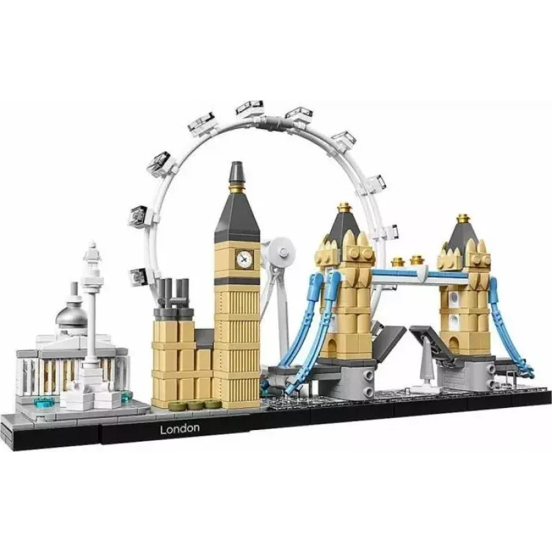 LEGO Architecture Lontoo 21034 rakennussarja — 468 osaa, kaupungin maamerkki -malli