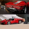 LEGO Technic rakennussarja Ferrari Daytona SP3 mittakaavassa 1:8, 3 778 osaa, punainen, 6,99 kg