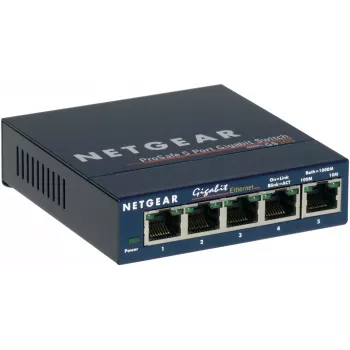 NETGEAR GS105 hallitsematon Gigabit Ethernet (10/100/1000) sininen