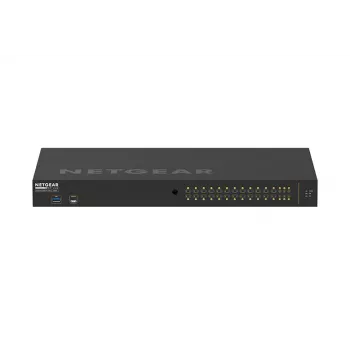 NETGEAR GSM4230P-100EUS verkkokytkin hallittava L2/L3 Gigabit Ethernet (10/100/1000) Power over Ethernet (PoE) 1U musta