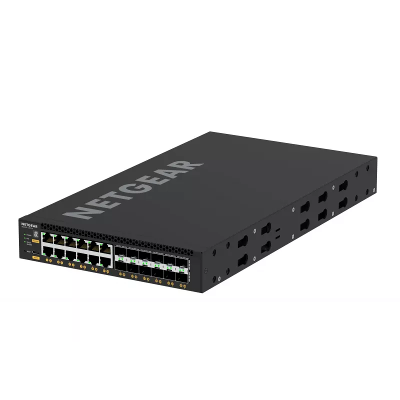 NETGEAR M4350-12X12F hallittava L3 10G Ethernet (100/1000/10000) 1U musta