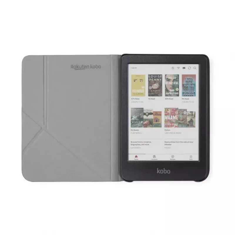 Kotelokotelo Rakuten Kobo SleepCover 15,2 cm musta