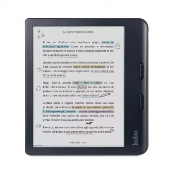 E-kirjan lukija Kobo N428-KU-BK-K-BU 32 GB Wi-Fi 7 tuuman E Ink Kaleido