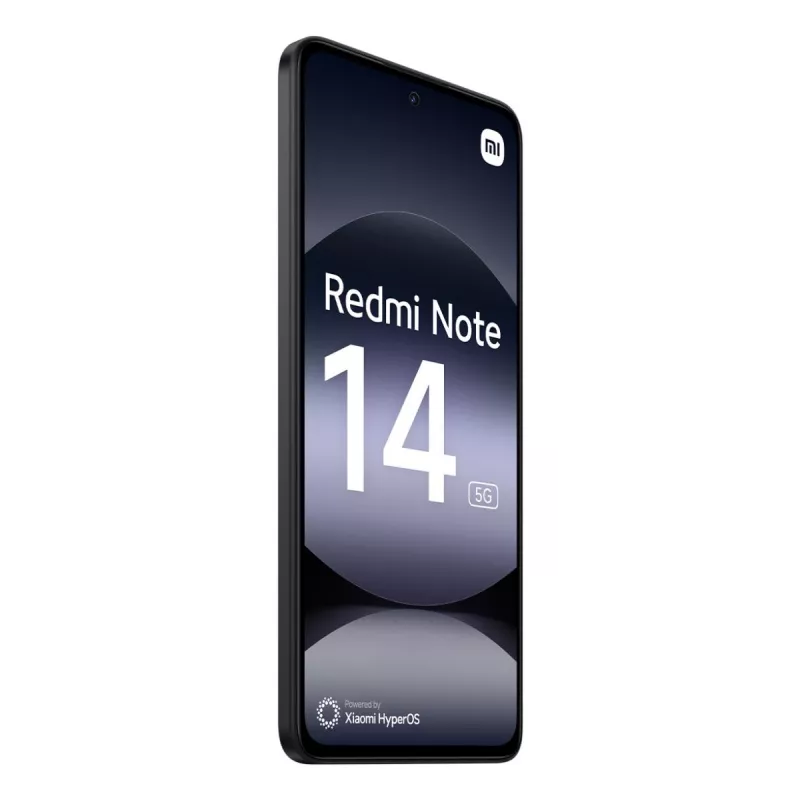 Älypuhelin Xiaomi Redmi Note 14 5G 6,67 tuuman AMOLED 8 GB RAM 256 GB musta, 5110 mAh