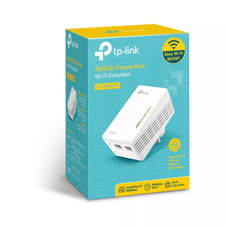 TP-Link Powerline 600 Wi-Fi Powerline -laajennin