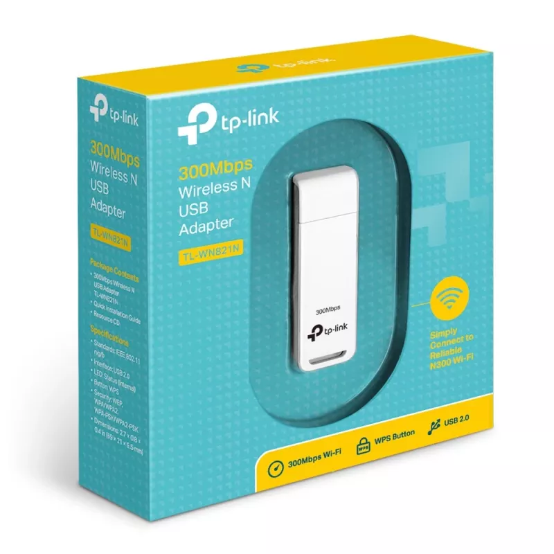 TP-Link TL-WN821N verkkokortti WLAN 300 Mbit/s