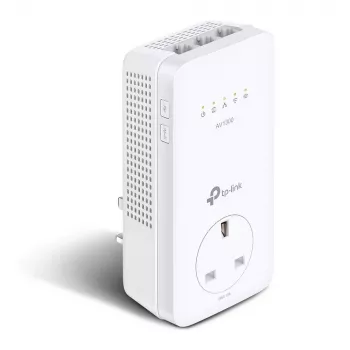 TP-Link TL-WPA8631P PowerLine-verkkosovitin 300 Mbit/s Ethernet LAN Wi-Fi valkoinen 1 kpl