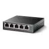 TP-Link TL-SG1005LP verkkokytkin hallitsematon Gigabit Ethernet (10/100/1000) Power over Ethernet (PoE) musta