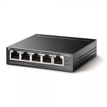 TP-Link TL-SG1005LP verkkokytkin hallitsematon Gigabit Ethernet (10/100/1000) Power over Ethernet (PoE) musta