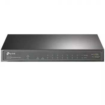 TP-Link TL-SG1210P verkkokytkin hallitsematon Gigabit Ethernet (10/100/1000) Power over Ethernet (PoE) harmaa